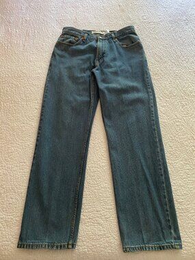 Levi's 505 - Men's Jeans 34x32 - Regular Fit Straight Leg Medium Wash Blue Denim